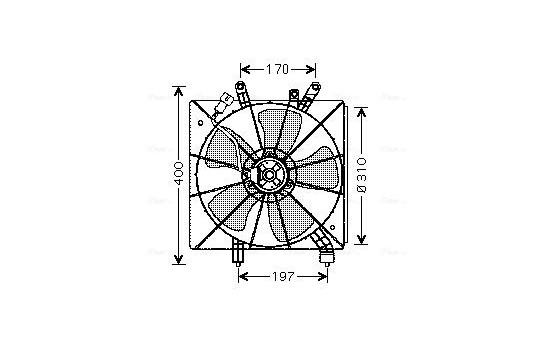 kylfläkt HD7507 Ava Quality Cooling