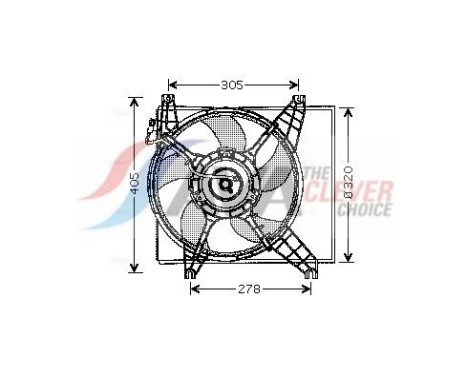 Kylfläkt HY7504 Ava Quality Cooling