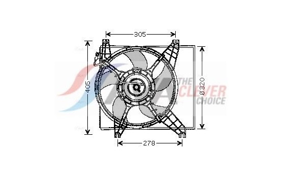 Kylfläkt HY7504 Ava Quality Cooling
