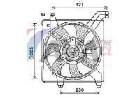 kylfläkt HY7568 Ava Quality Cooling
