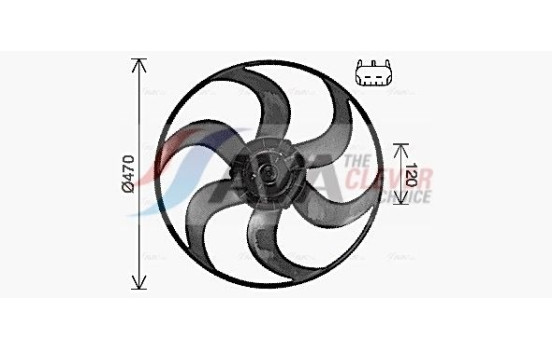 Kylfläkt JE7084 Ava Quality Cooling