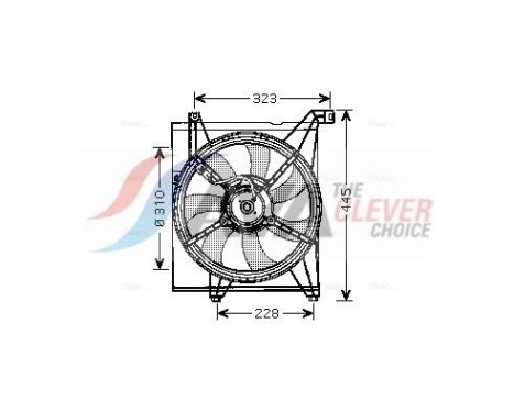 Kylfläkt KA7512 Ava Quality Cooling