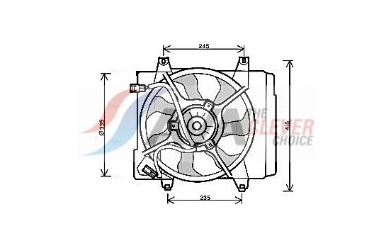 kylfläkt KA7519 Ava Quality Cooling