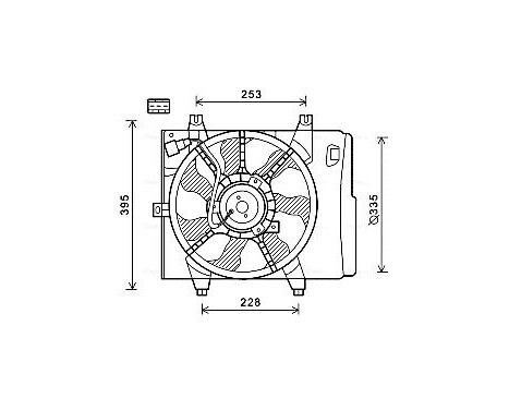 Kylfläkt KA7526 Ava Quality Cooling