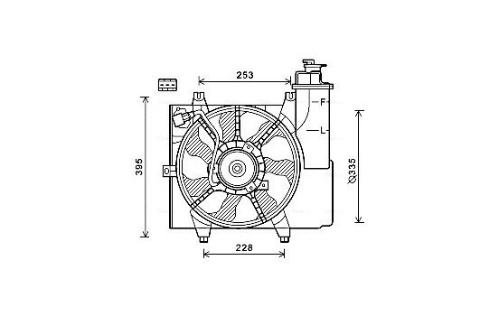 kylfläkt KA7528 Ava Quality Cooling