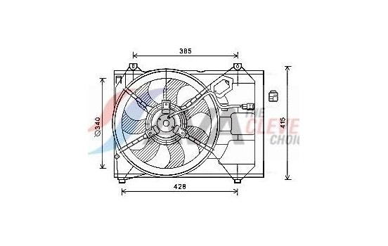 Kylfläkt KA7533 Ava Quality Cooling
