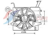 kylfläkt KA7536 Ava Quality Cooling