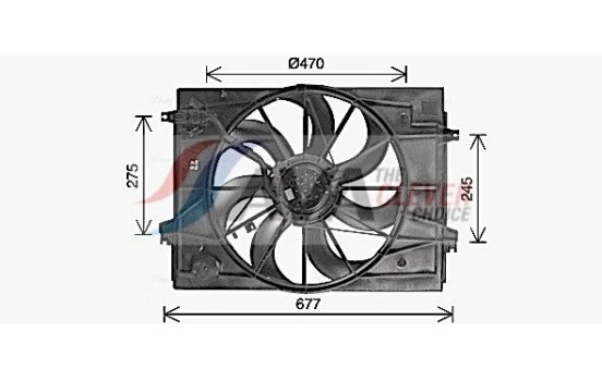 Kylfläkt KA7544 Ava Quality Cooling, bild 2