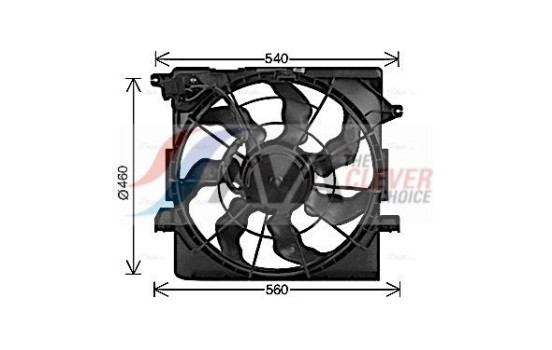 Kylfläkt KA7548 Ava Quality Cooling, bild 2