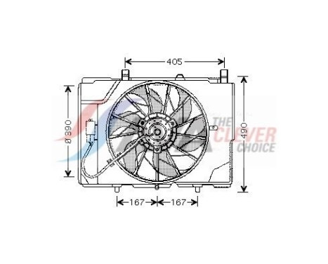 Kylfläkt MS7501 Ava Quality Cooling