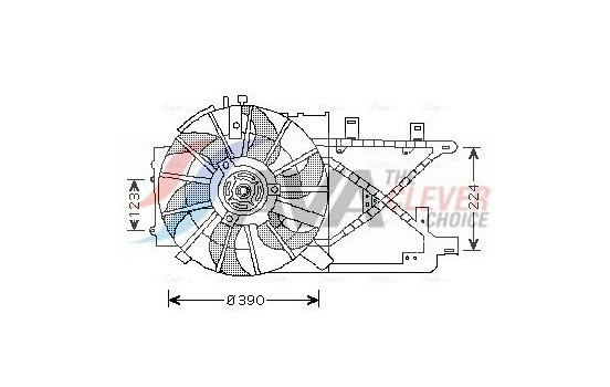 Kylfläkt OL7516 Ava Quality Cooling