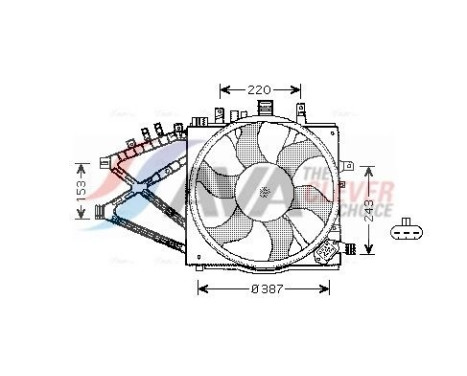 Kylfläkt OL7521 Ava Quality Cooling