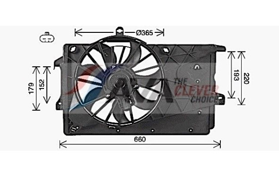 Kylfläkt OL7527 Ava Quality Cooling