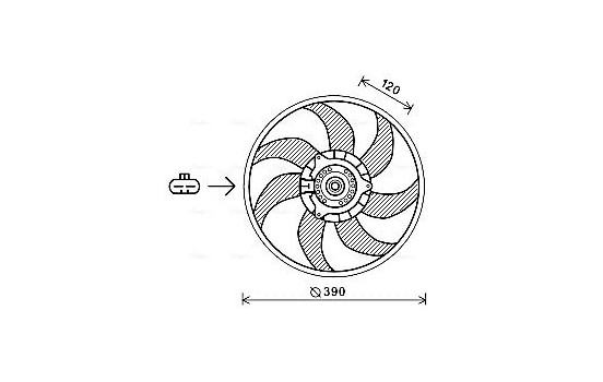 kylfläkt OL7652 Ava Quality Cooling