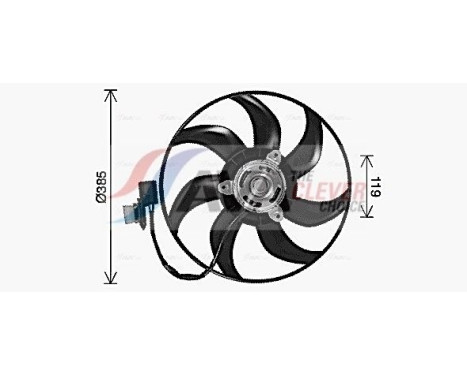 Kylfläkt OL7730 Ava Quality Cooling, bild 2