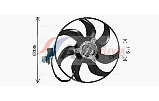 Kylfläkt OL7730 Ava Quality Cooling, bild 2