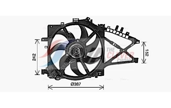 Kylfläkt OL7741 Ava Quality Cooling, bild 2