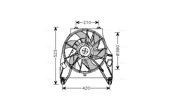 kylfläkt RT7538 Ava Quality Cooling