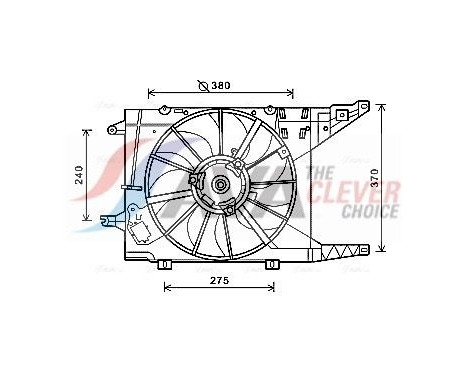 Kylfläkt RT7549 Ava Quality Cooling