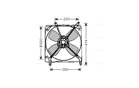 kylfläkt TO7516 Ava Quality Cooling