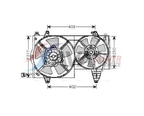 Kylfläkt VO7505 Ava Quality Cooling