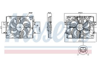 Kylfläkthjul 850063 Nissens