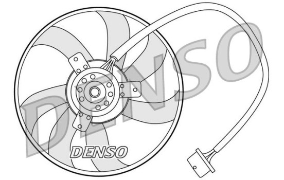Kylfläkthjul DER32003 Denso