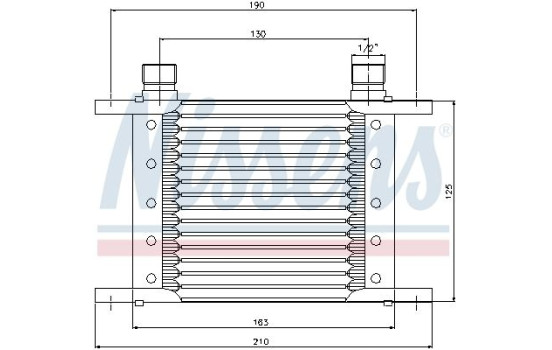 oljekylare 90063 Nissens