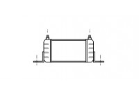 Oljekylare, automatisk transmission 59003032 Van Wezel