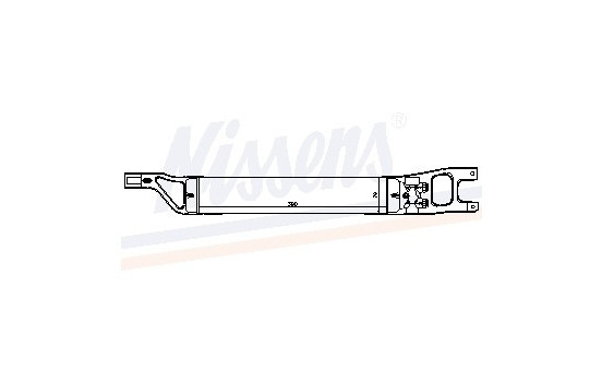 Oljekylare, automatisk transmission 90619 Nissens