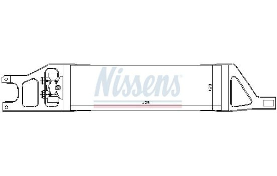 Oljekylare, automatisk transmission 90619 Nissens, bild 2