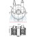 Oljekylare, automatisk transmission 90666 Nissens, miniatyr 2