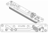 Oljekylare, automatisk transmission BEHR *** PREMIUM LINE ***