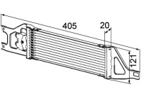 Oljekylare, automatisk transmission BEHR *** PREMIUM LINE ***