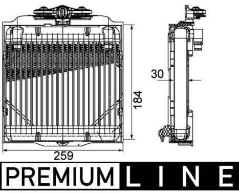 Oljekylare, automatisk transmission BEHR *** PREMIUM LINE ***