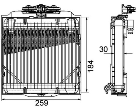 Oljekylare, automatisk transmission BEHR *** PREMIUM LINE ***, bild 2