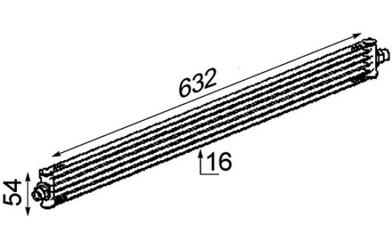 Oljekylare, automatisk transmission BEHR *** PREMIUM LINE ***