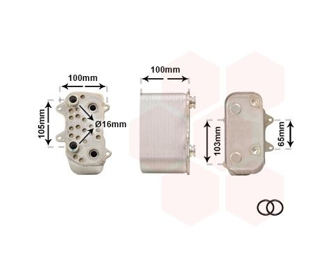 Oljekylare, automatisk transmission *** IR PLUS ***