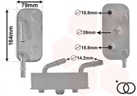 Oljekylare, automatisk transmission