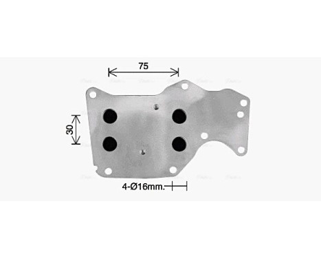 Oljekylare, automatisk transmission, bild 2