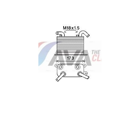 Oljekylare, automatisk transmission