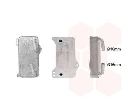 Oljekylare, automatisk växellåda 58013715 International Radiators