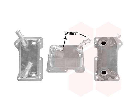 OLJEKYLARE FÖR MOTOR 59013714 International Radiators