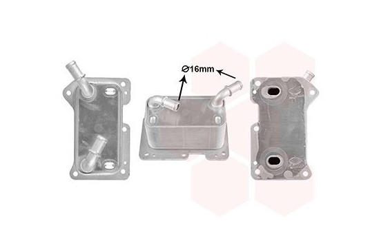 OLJEKYLARE FÖR MOTOR 59013714 International Radiators