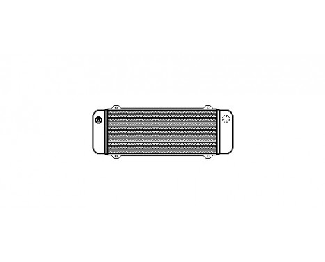 Oljekylare, motor 03003033 Van Wezel