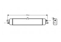 Oljekylare, motor 06003037 Van Wezel