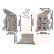 Oljekylare, motor 06013729 International Radiators, miniatyr 2