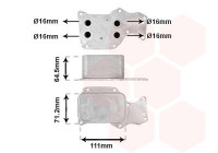 Oljekylare, motor 06013735 International Radiators