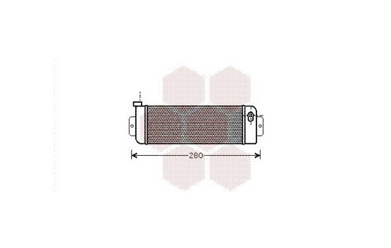 Oljekylare, motor 17003277 Van Wezel, bild 2