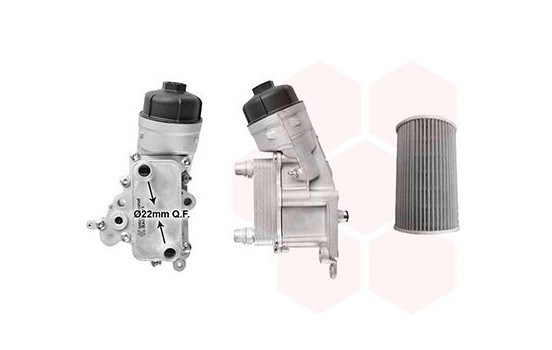 Oljekylare, motor 17013103 International Radiators